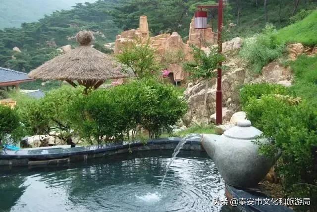 泰山温泉城好去处,冬日泰山温泉城