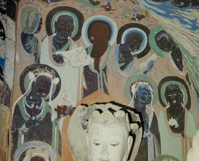 敦煌壁画320窟赏析,敦煌莫高窟420窟壁画