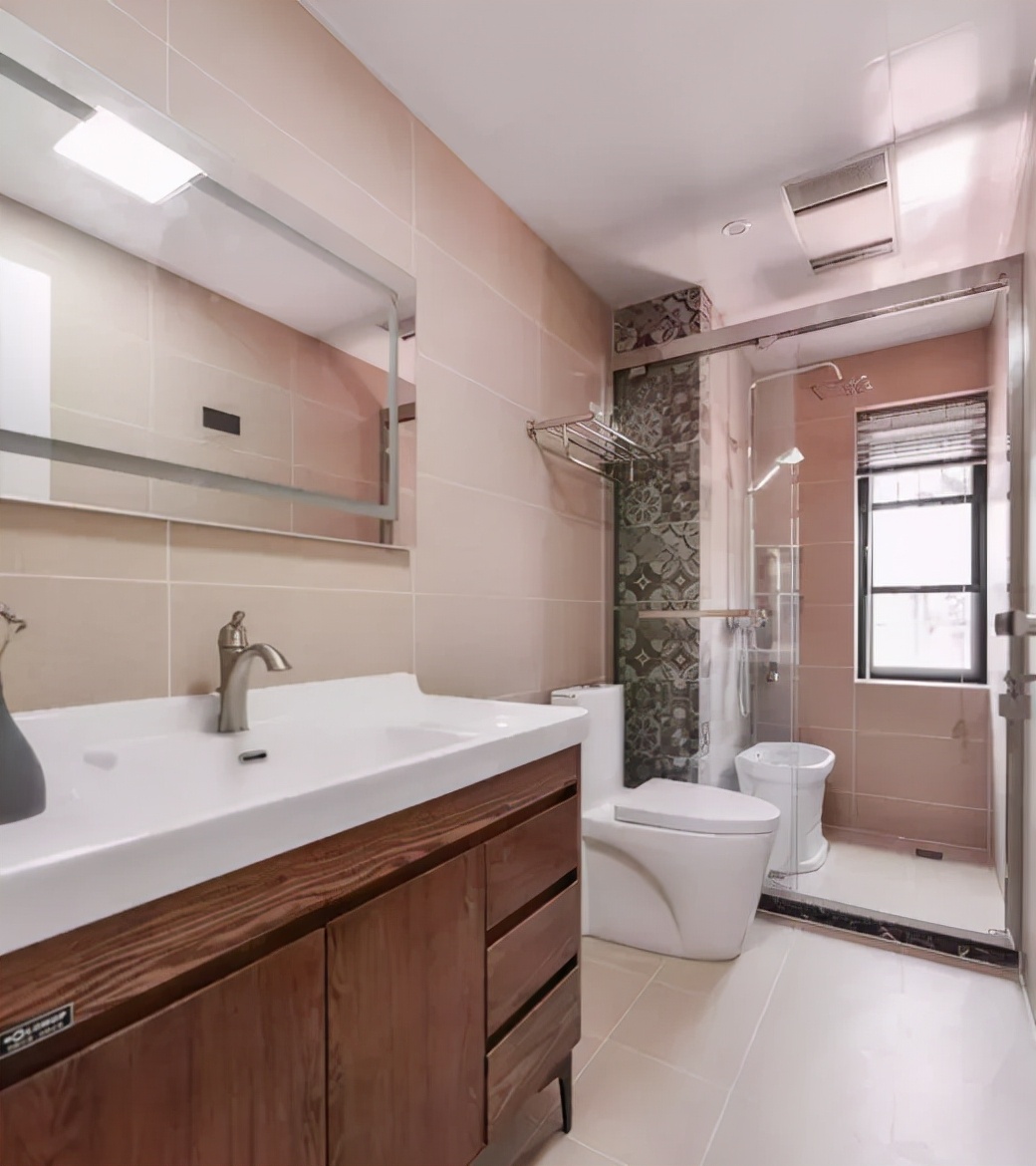 卫生间灰色地砖配什么颜色的墙砖,卫生间灰色墙砖配什么颜色美缝