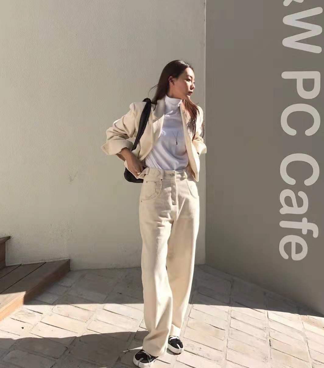 冬季丝袜卫衣穿搭高级感,卫衣女ins宽松慵懒风高级感