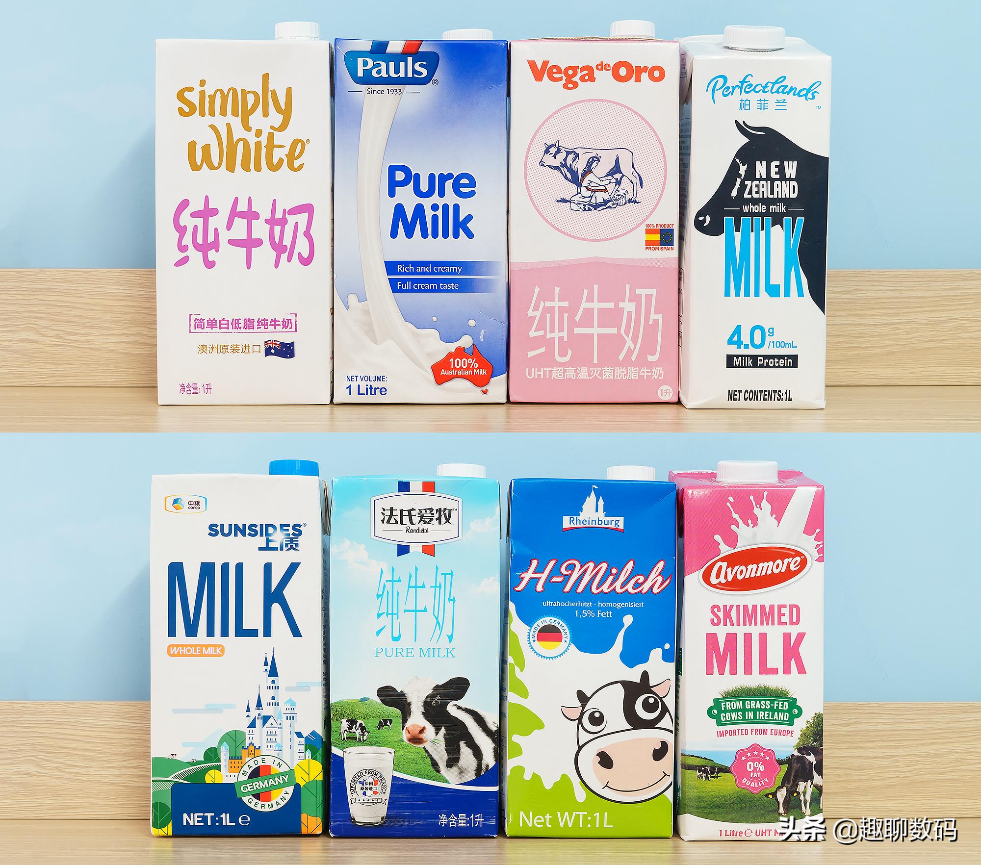 进口纯牛奶的各品牌测评,进口原装纯牛奶哪种好