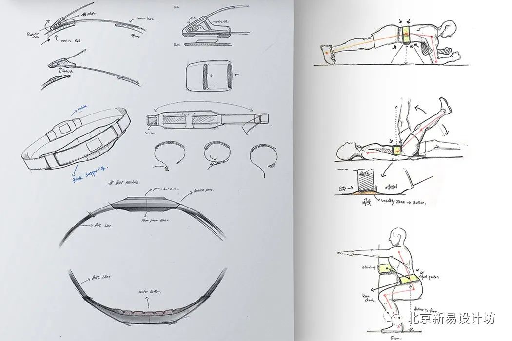 人性化多元化和实用性的健身器材,高科技有未来设计感的健身器材