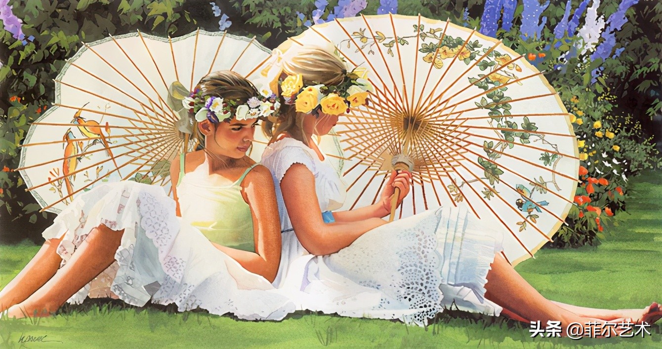 mellende油画作品欣赏,法国艺术家的超写实油画作品