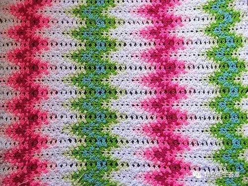 初学钩针100款毛毯图解,各种各样的花样毛毯钩针图解视频