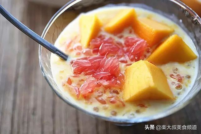 满记甜品杨枝甘露做法,满记紫米杨枝甘露做法