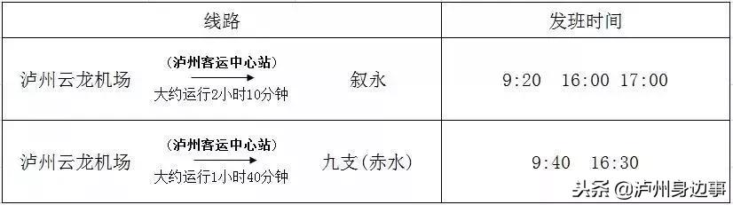 泸州云龙机场大巴电话号码 (泸州云龙机场出港视频)