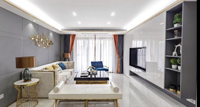 小户型电视柜设计高级感,便宜简约大气电视柜大全