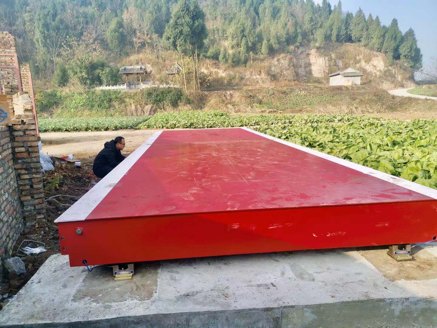 三合重工100吨地磅基础施工视频,三合重工衡器