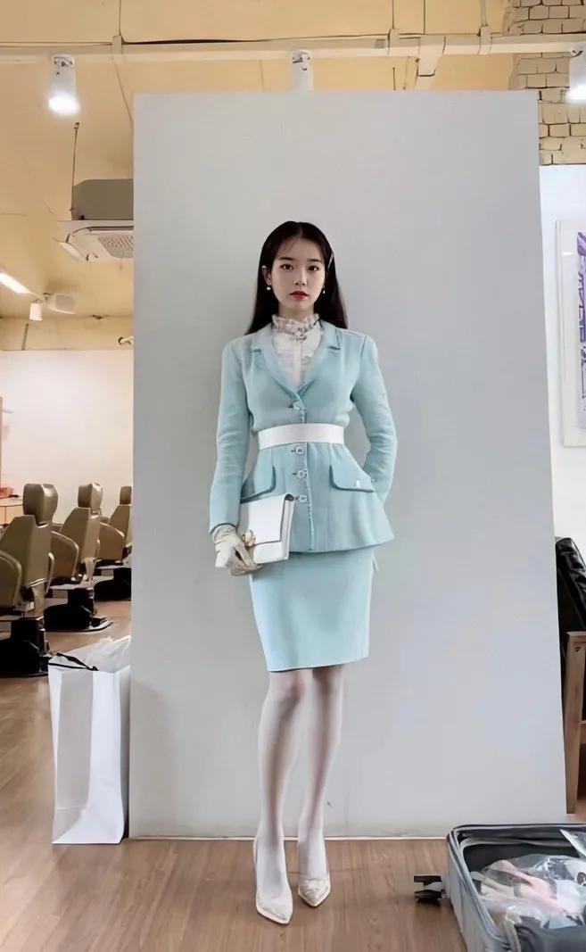 宣美拉长腿,宣美的腿真的那么长么