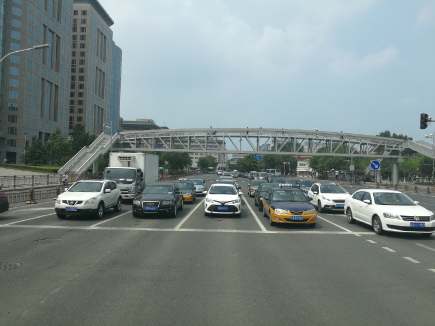 北京市中心著名的商业街：金街是王府井大街，银街是东单大街