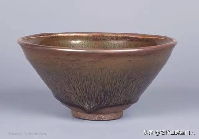 日本收藏的建盏天目曜变,日本国宝级老宋代建盏