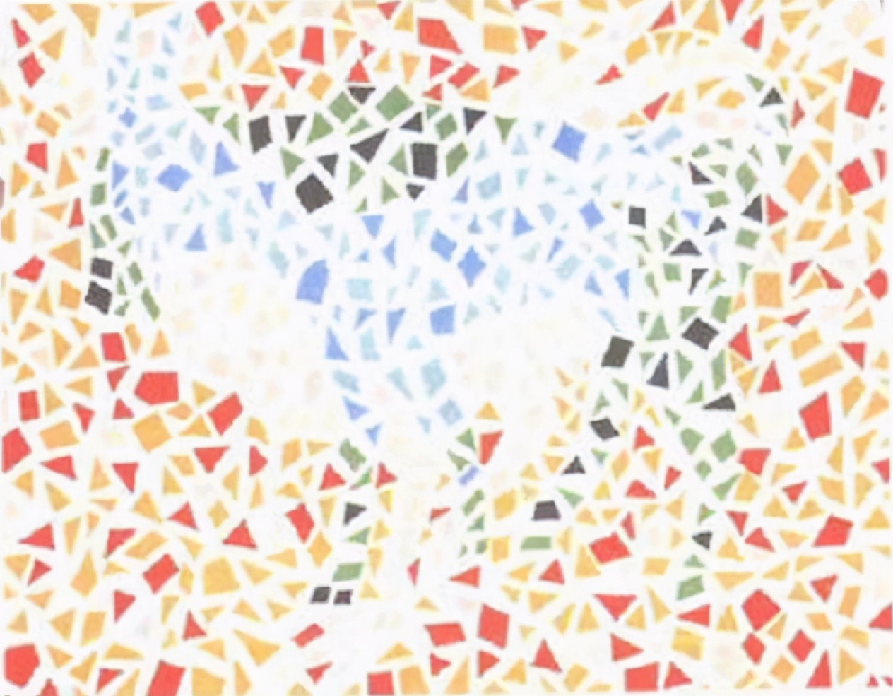 驾考色盲测试常用的七张图,2021驾考色盲图片测试图表及答案