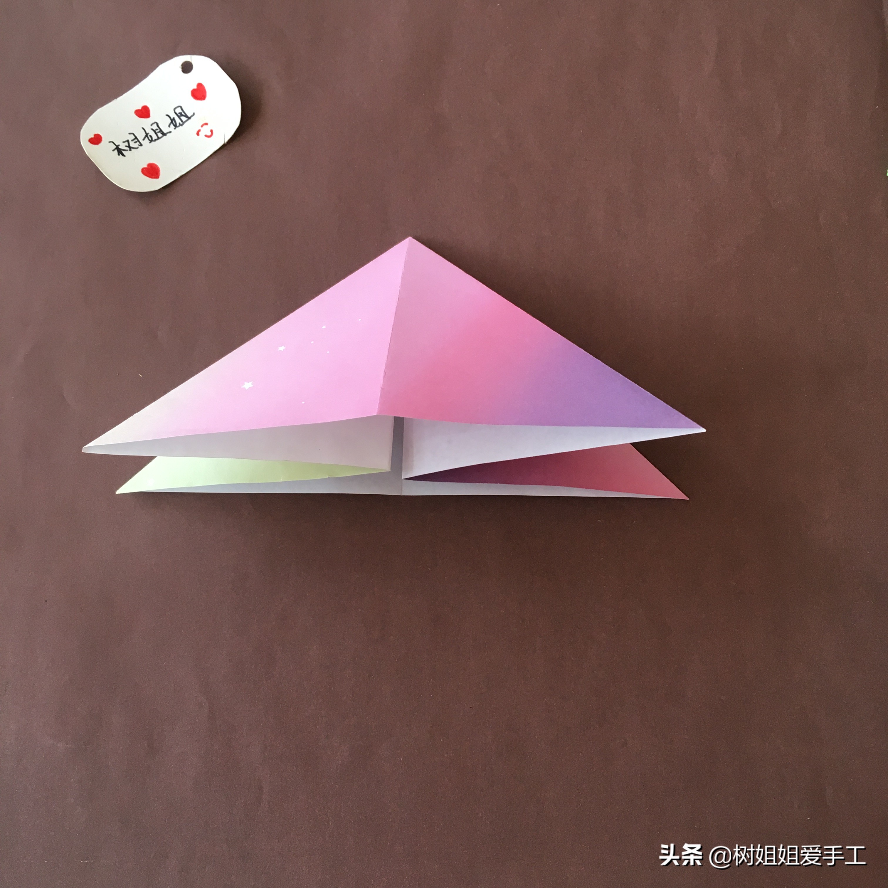 儿童折纸最强魔幻陀螺一张纸,折纸陀螺一张纸简单的折法