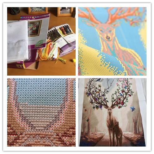 自己一针一线绣的十字绣,手残党十字绣