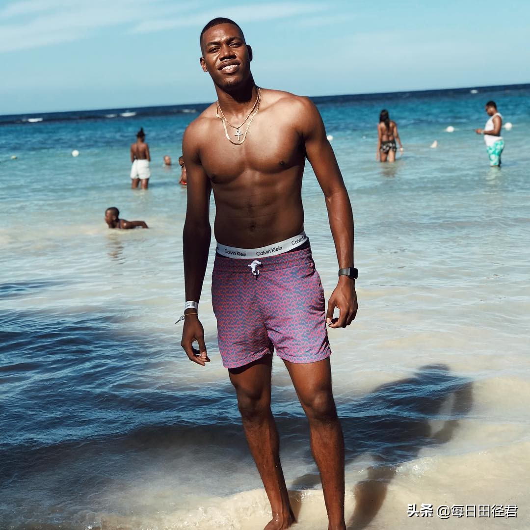 击败牙买加,牙买加4x100鲍威尔布雷克