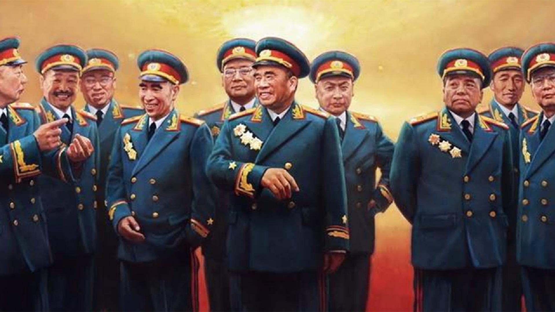 *德朱**位列十大元帅之首，军衔命令状却不是001号，001号究竟给了谁