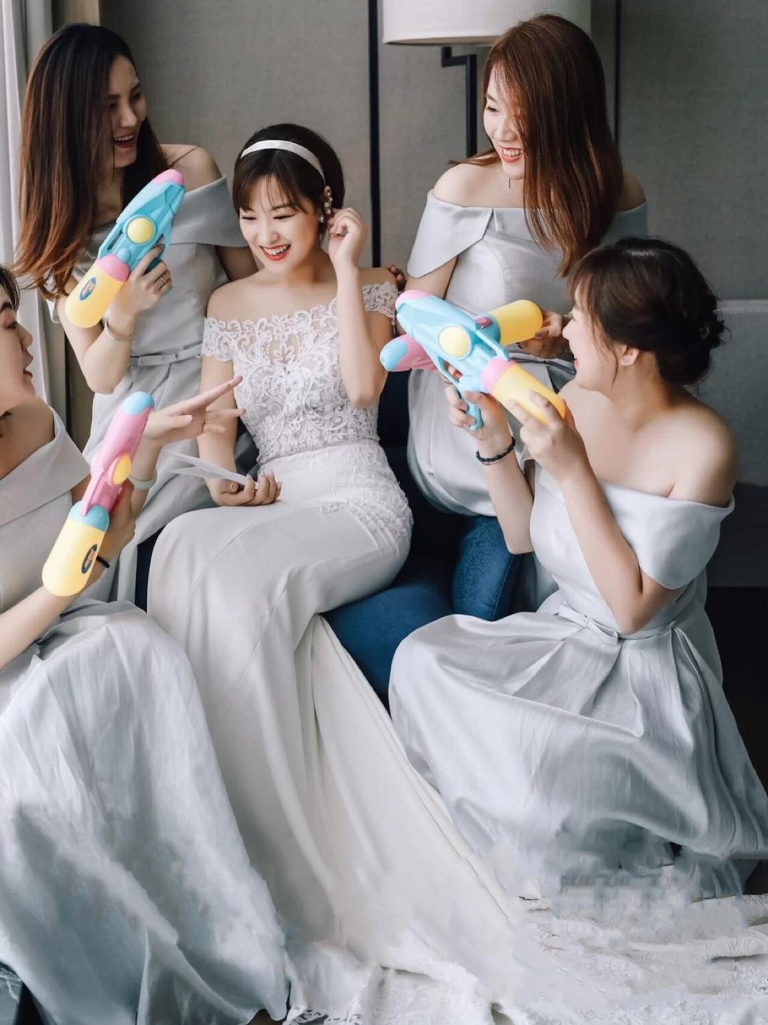 短发控发型图片,韩式简约新娘短发造型