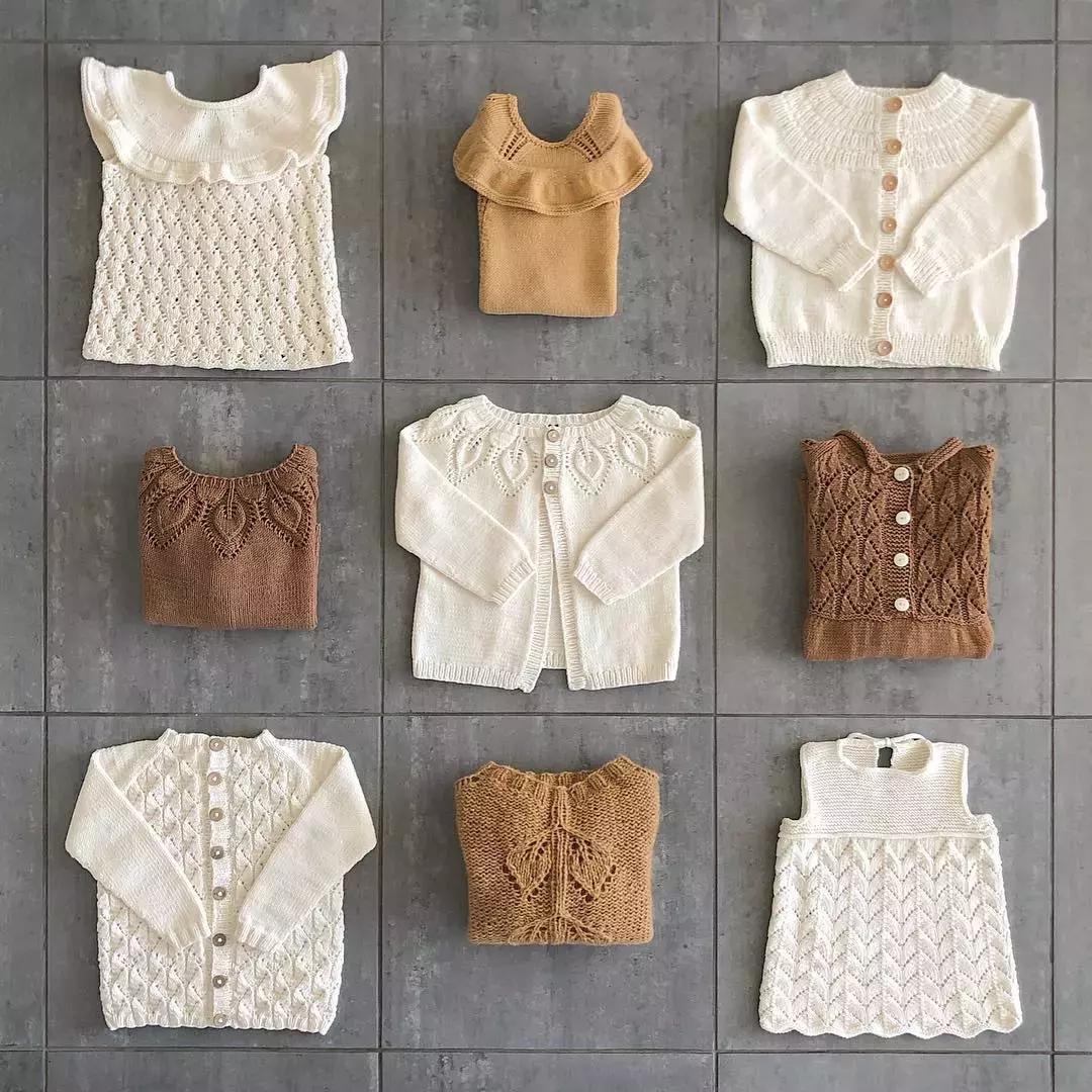 宝宝衣服编织教程0-1岁简单,编织宝宝卡通衣服