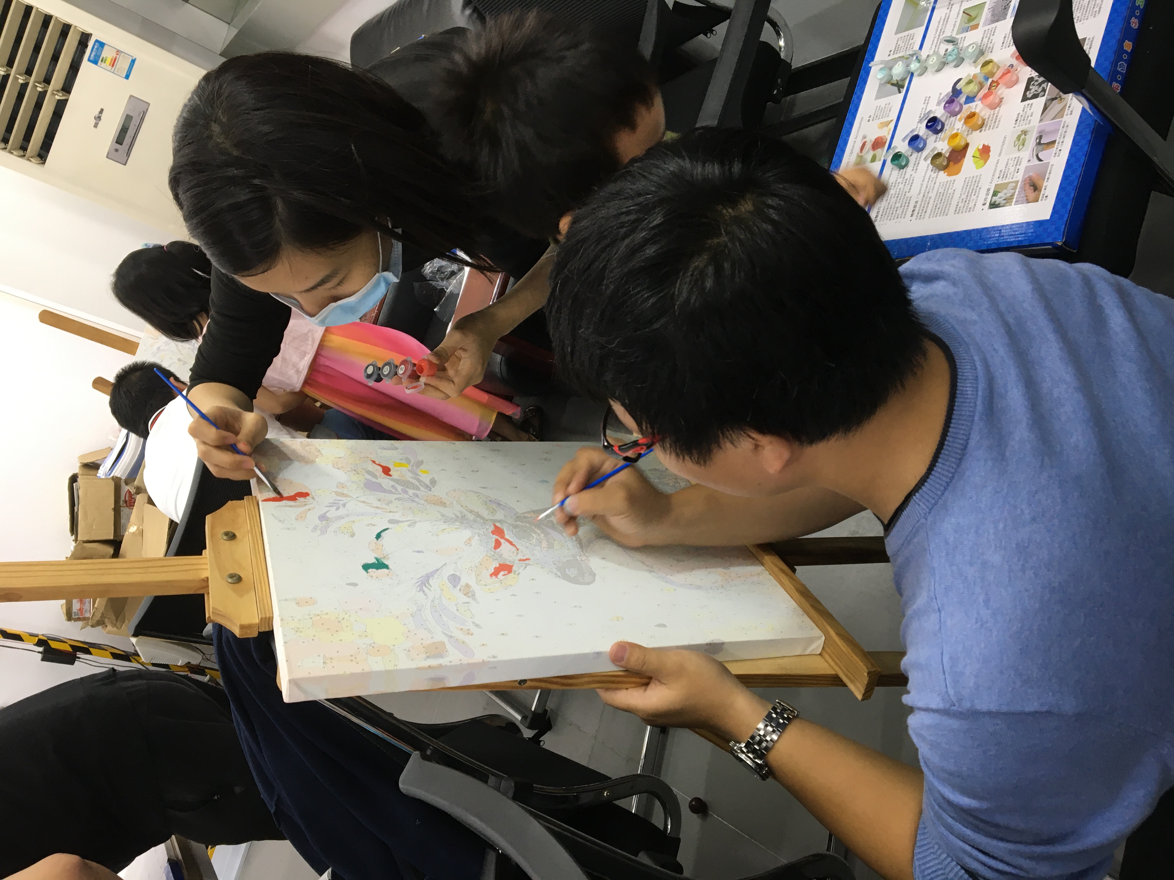 又简单又真实的油画,人生第一次绘画作品