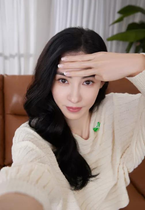 张柏芝早期发际线形状,张柏芝完美发际线