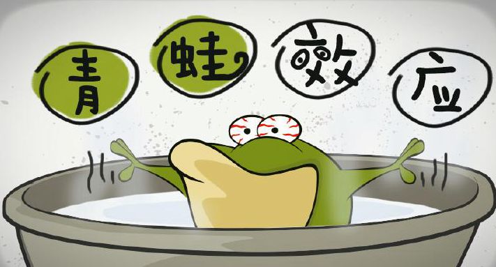 男子尝试温水煮青蛙结果出乎意料,一男子模仿青蛙跳