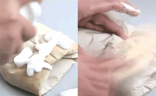 羽绒服刚买来皱皱巴巴快速处理,羽绒服穿脏了怎么洗更好