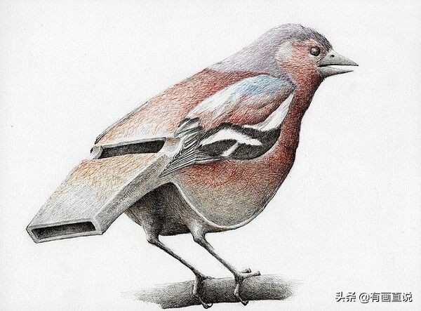 创意素描图片临摹大全4k,零基础简单素描画临摹