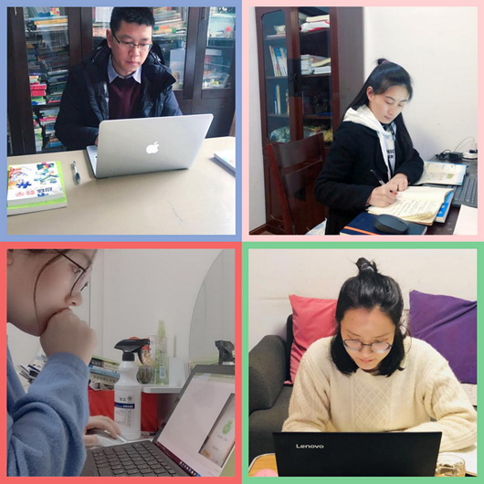 不一样的距离一样的守护期待——花小清波校区“云课堂”纪实