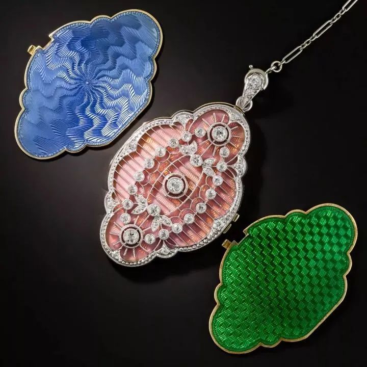 质感细腻的古法与珐琅工艺,中国传统珐琅工艺技法