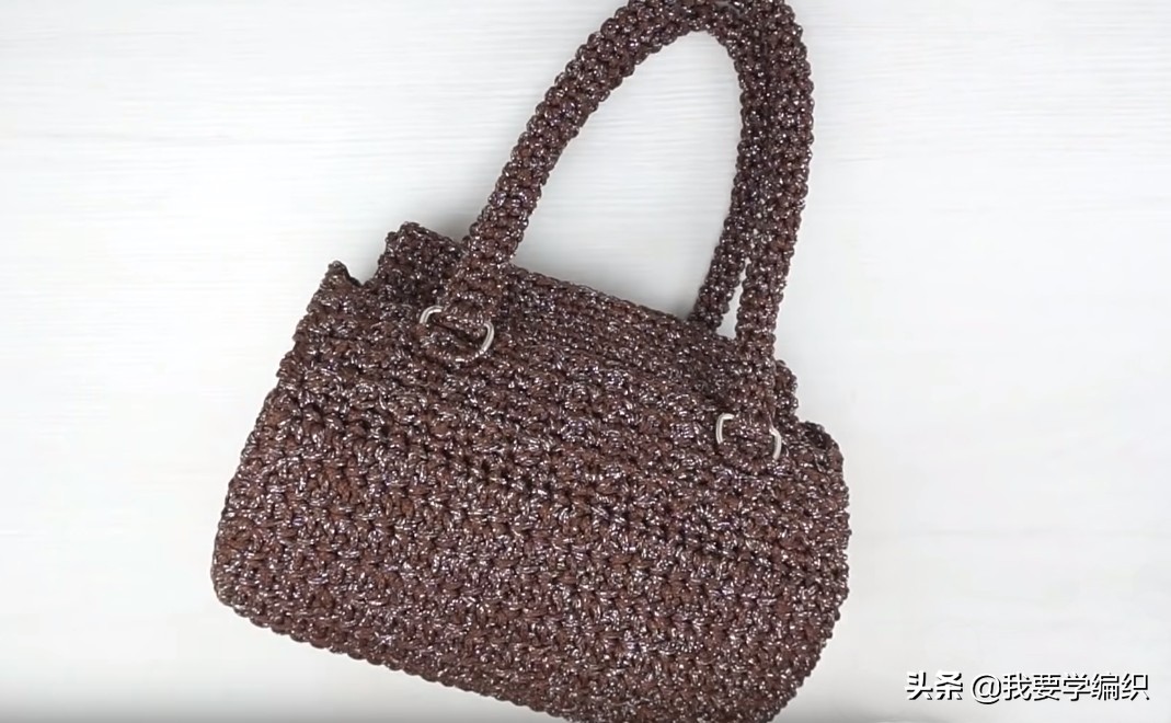 手提包编织教程简单又漂亮,简单又漂亮的包包手工制作方法