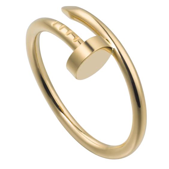 卡地亚钉子戒指是开口的吗,卡地亚不带钻钉子戒指价格