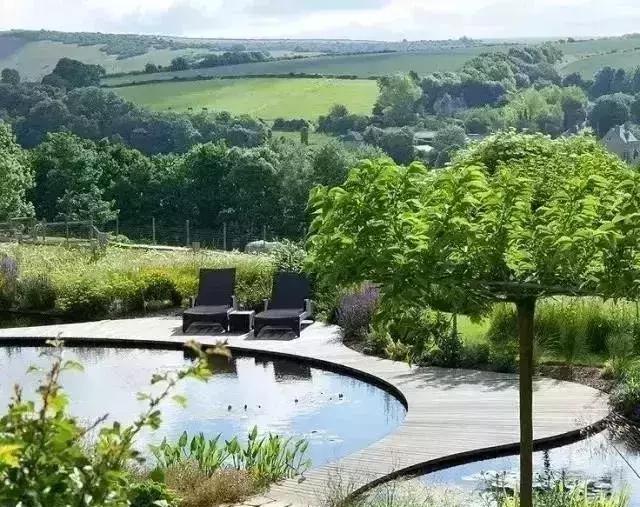 庭院景观设计最佳布局,庭院花园景观风水设计