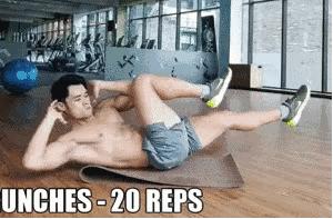 消除小腹脂肪最有效的方法,快速消除小腹的四个动作示范图