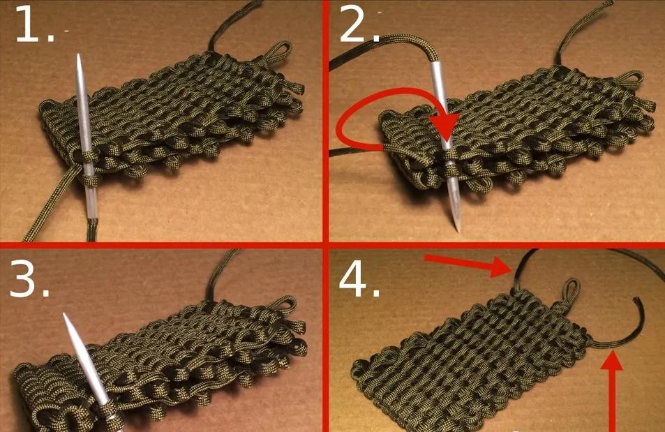 小零钱包迷你制作,小钱袋编法教程