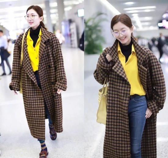 今年最火的毛衣慵懒风外穿高领,适合圆脸穿的高领毛衣