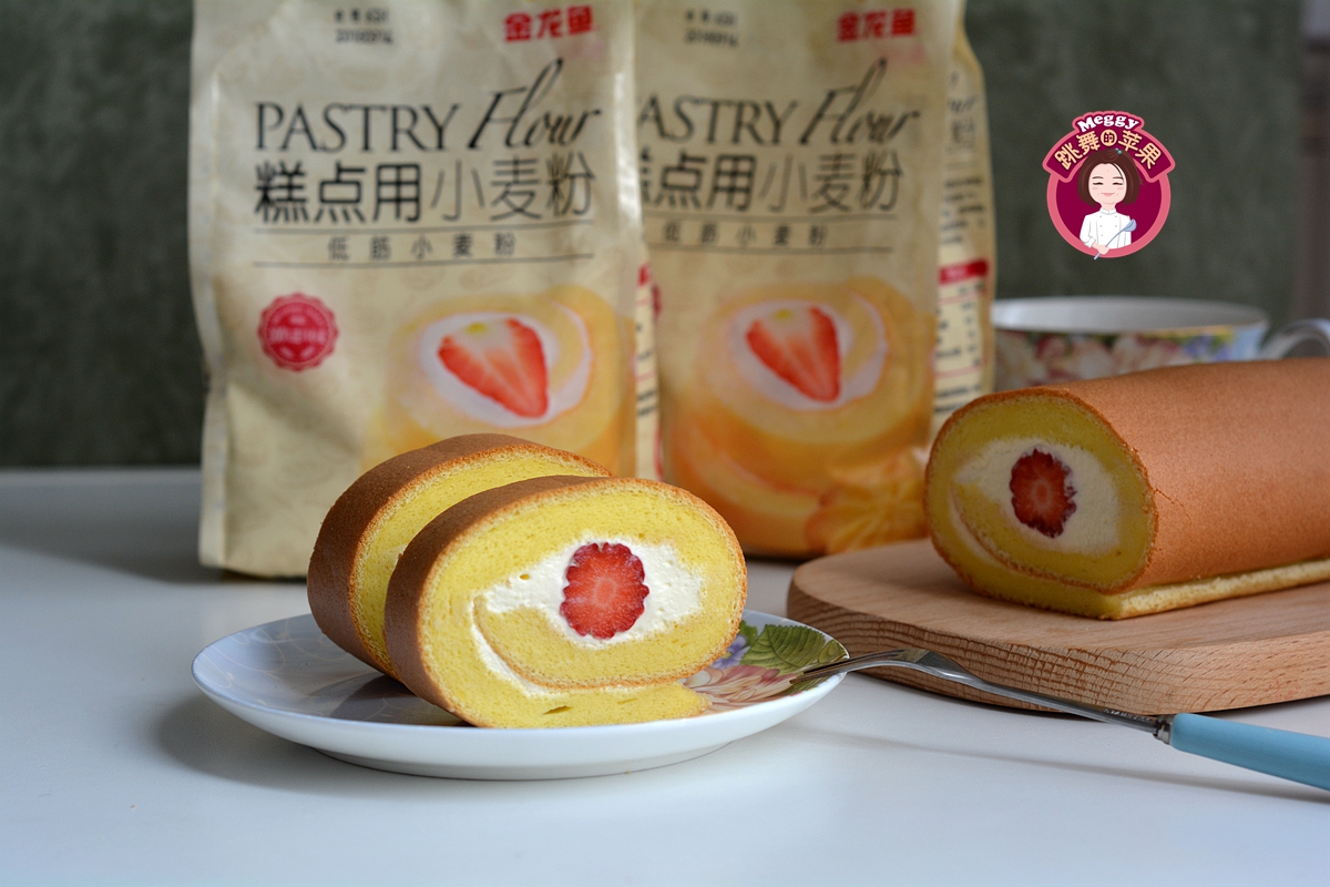 戚风蛋糕卷要烤多久才不掉皮,戚风蛋糕不开裂不塌陷的诀窍