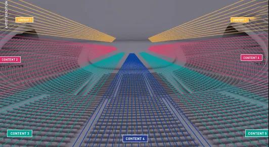 拉斯维加斯巨型球沉浸式体验,地标建筑拉斯维加斯