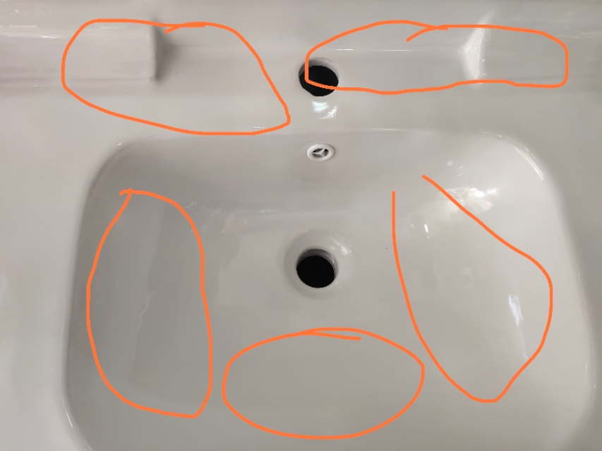 洗手盆爆皮是什么原因,洗手盆起皮