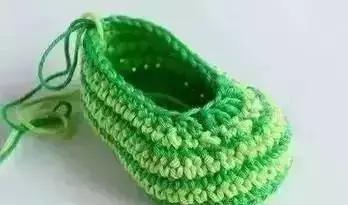 织42-43码毛线鞋全部视频教程,超萌春秋宝宝毛线鞋