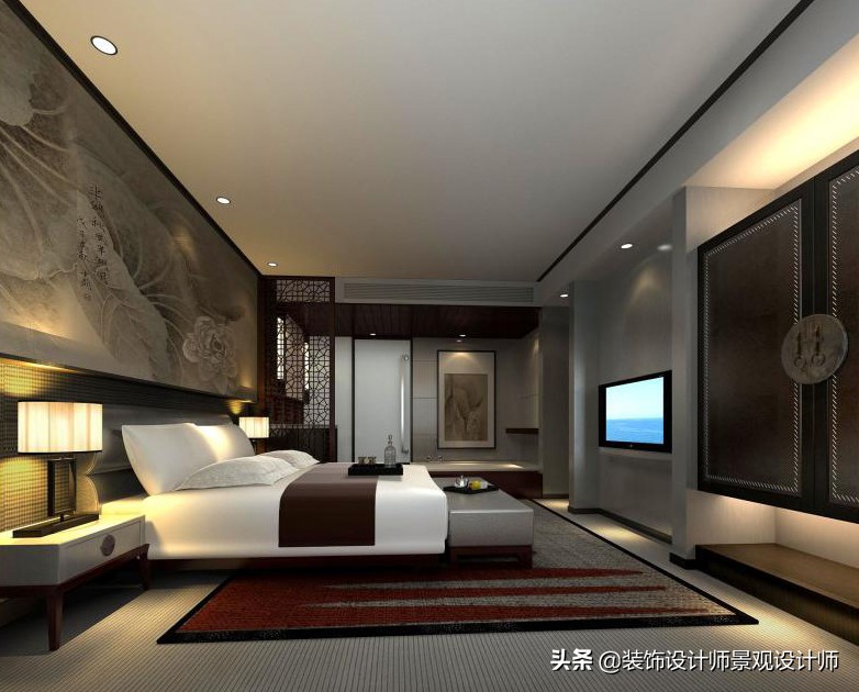 50平米禅意中医养生馆设计图,中医养生理疗会所设计