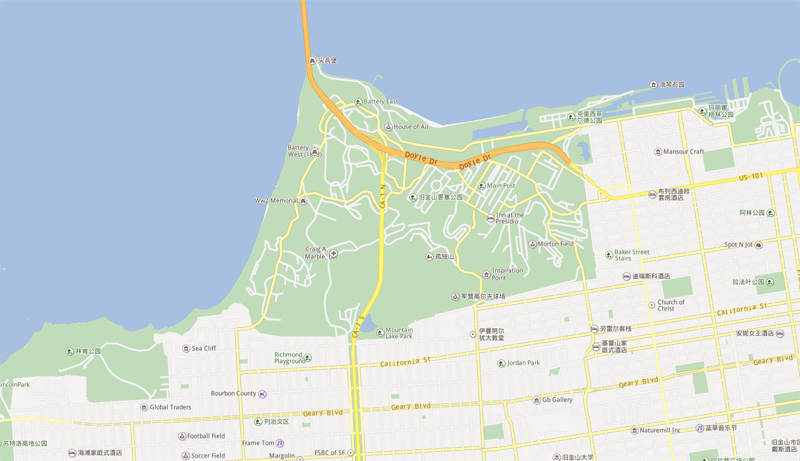 美国旧金山市规划,美国旧金山公园