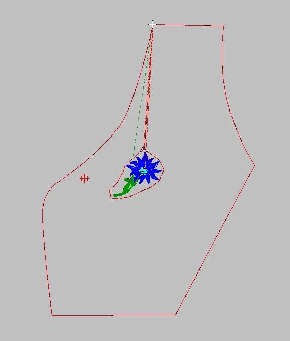 电脑绣花补绣完怎么出框,电脑绣花开位技巧