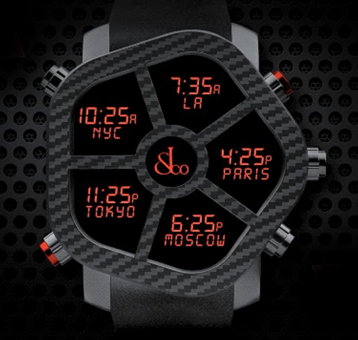 腕表融汇精湛制表技艺,杰克宝玫瑰金黑水晶腕表