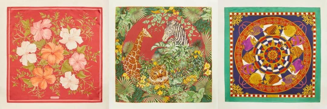 奥黛丽赫本也着迷！Ferragamo千款丝巾图样全出自她手