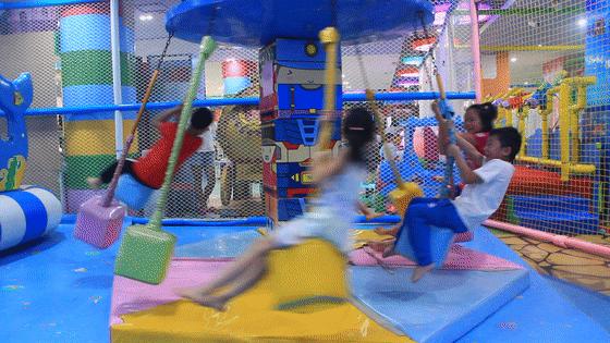 终于来了!德州城区隐藏一座1300㎡儿童乐园,多个项目全天任玩