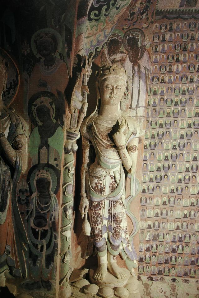 敦煌壁画320窟赏析,敦煌莫高窟420窟壁画