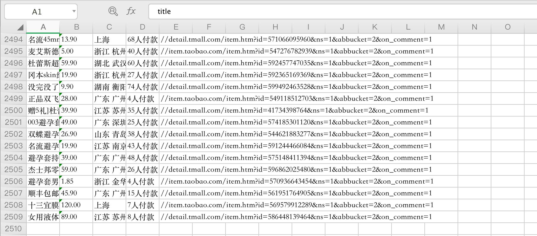 用python爬淘宝产品信息,python爬取淘宝数据犯法吗