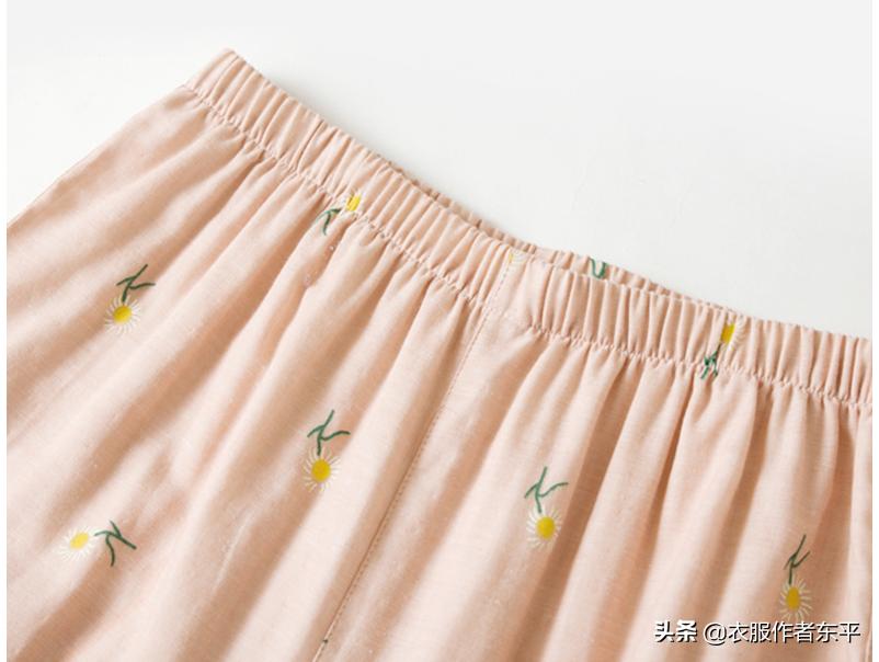 女睡衣裁剪制版,服装睡衣裁剪教程大全