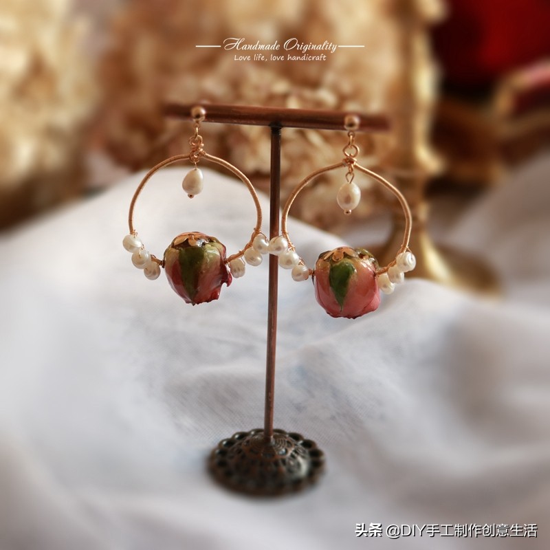 永生花99朵手工,永生花陶瓷饰品