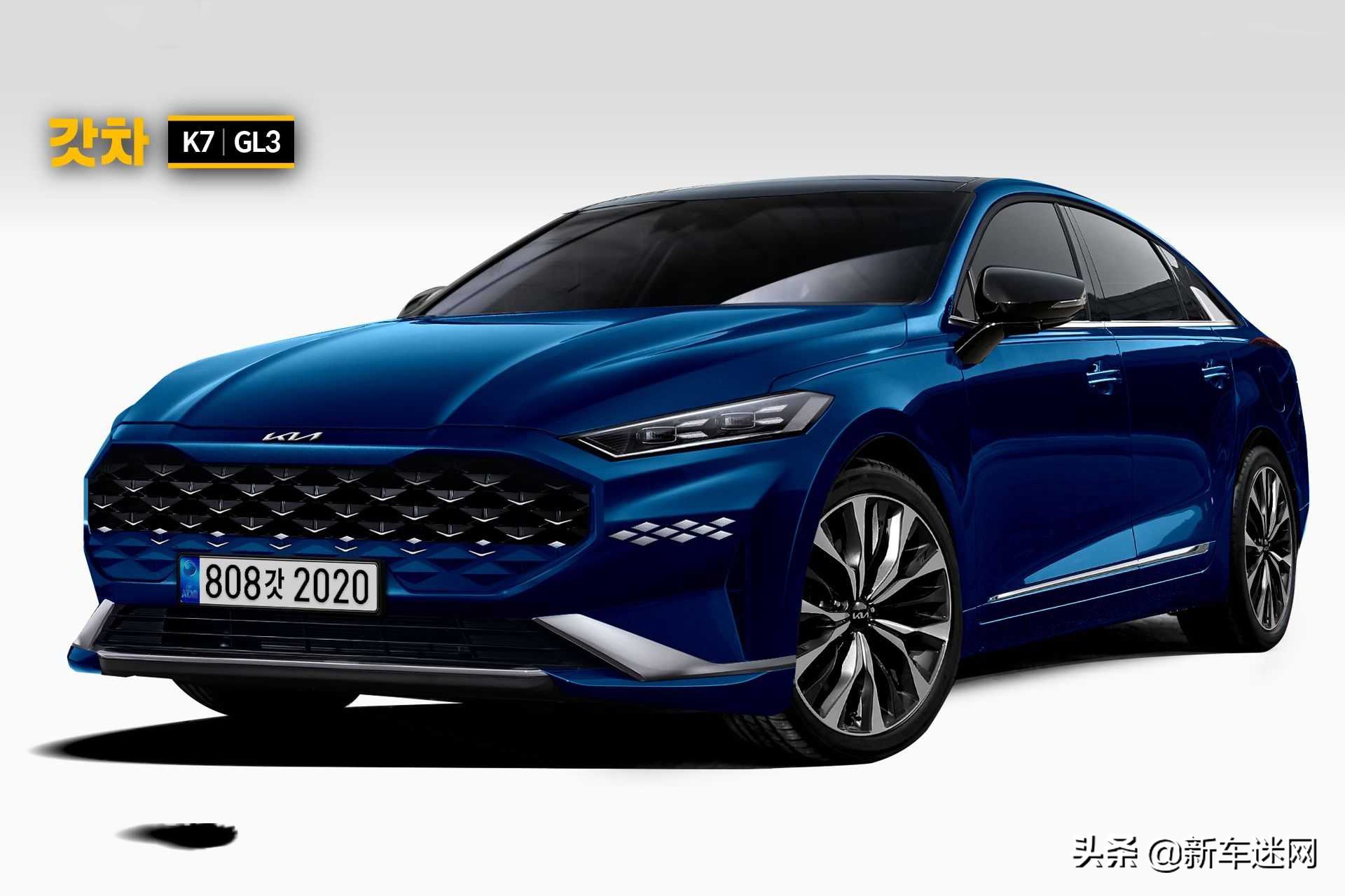 起亚k7凯尊大灯总成,起亚k7凯尊改装